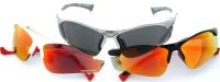 Stealth Titanium Photochromatic Sunglasses 3 lens case ANSI Z87.1
