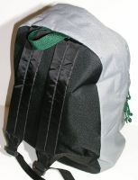 back of bag straps