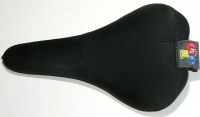 BLACK neoprene soft cycling race saddle seat cover new