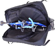 bike mounted in open case