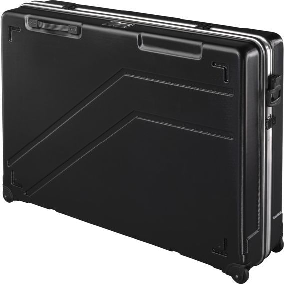 Each case includes two carry handles on the side and one folding pull 
